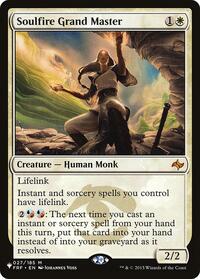 Soulfire Grand Master, The List Reprints