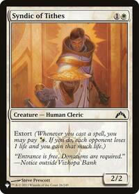 Syndic of Tithes, The List Reprints