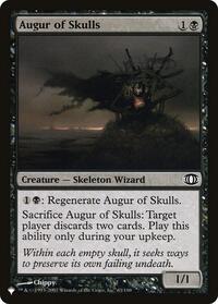 Augur of Skulls, The List Reprints