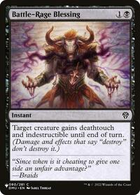 Battle-Rage Blessing, The List Reprints