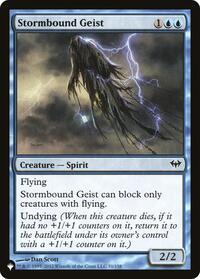 Stormbound Geist, The List Reprints