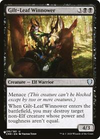 Gilt-Leaf Winnower, The List Reprints