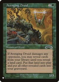 Avenging Druid, The List Reprints