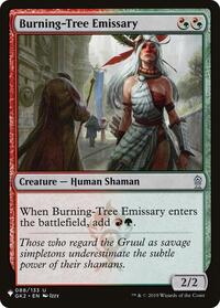 Burning-Tree Emissary, The List Reprints