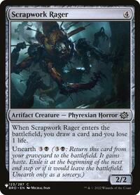 Scrapwork Rager, The List Reprints