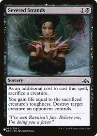 Severed Strands, The List Reprints