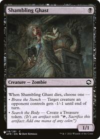 Shambling Ghast, The List Reprints
