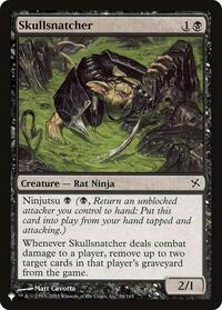 Skullsnatcher, The List Reprints