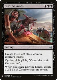 Stir the Sands, The List Reprints