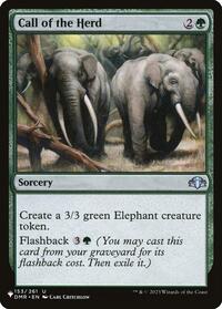 Call of the Herd, The List Reprints