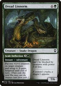 Dread Linnorm, The List Reprints