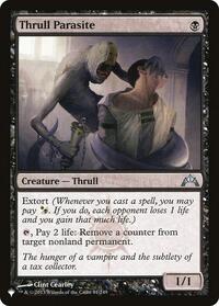 Thrull Parasite, The List Reprints