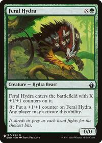 Feral Hydra, The List Reprints