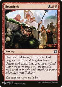Besmirch, The List Reprints