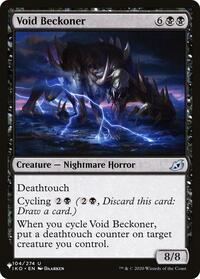 Void Beckoner, The List Reprints