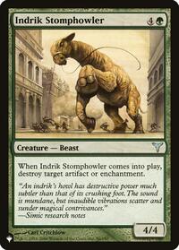 Indrik Stomphowler, The List Reprints