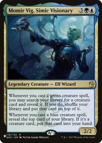 Momir Vig, Simic Visionary, The List Reprints