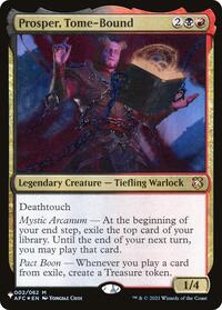 Prosper, Tome-Bound, The List Reprints