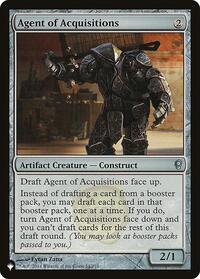 Agent of Acquisitions, The List Reprints