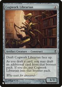Cogwork Librarian, The List Reprints
