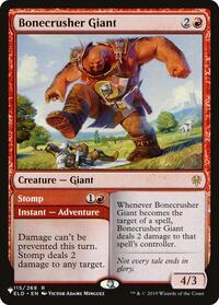 Bonecrusher Giant, The List Reprints