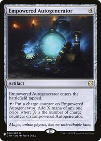 Empowered Autogenerator, The List Reprints