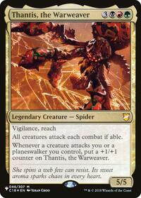 Thantis, the Warweaver, The List Reprints