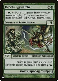 Orochi Eggwatcher // Shidako, Broodmistress, The List Reprints