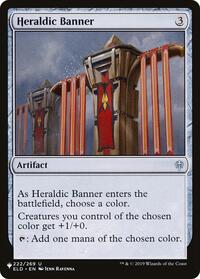 Heraldic Banner, The List Reprints