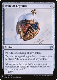 Relic of Legends, The List Reprints