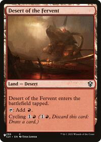 Desert of the Fervent, The List Reprints
