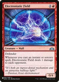 Electrostatic Field, The List Reprints