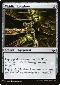 Viridian Longbow, The List Reprints