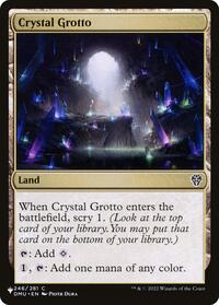 Crystal Grotto, The List Reprints