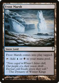 Frost Marsh, The List Reprints