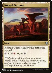 Nomad Outpost, The List Reprints