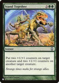 Stand Together, The List Reprints