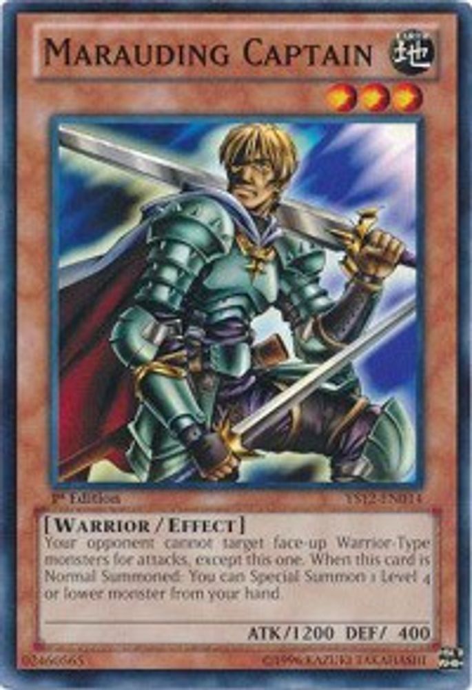 Marauding Captain, 1st-edition, front