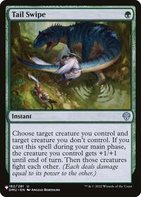Tail Swipe, The List Reprints