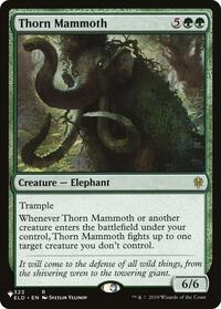 Thorn Mammoth, The List Reprints