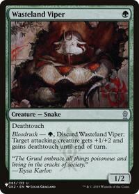 Wasteland Viper, The List Reprints