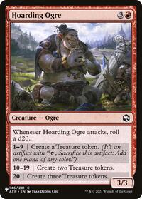 Hoarding Ogre, The List Reprints