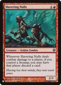 Slavering Nulls, The List Reprints