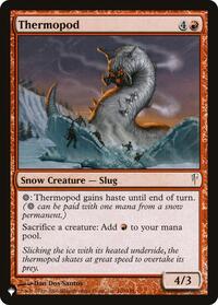 Thermopod, The List Reprints
