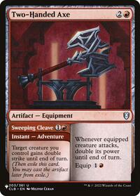 Two-Handed Axe, The List Reprints