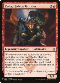 Zada, Hedron Grinder, The List Reprints