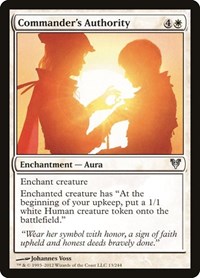 Commander's Authority, Avacyn Restored