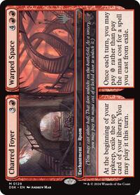 Charred Foyer // Warped Space, Promo Pack: Duskmourn: House of Horror