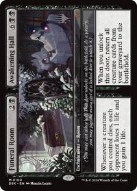 Funeral Room // Awakening Hall, Promo Pack: Duskmourn: House of Horror