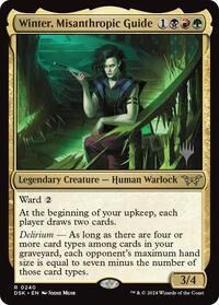 Winter, Misanthropic Guide, Promo Pack: Duskmourn: House of Horror